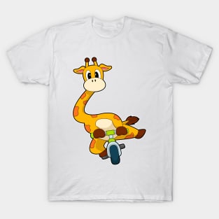 Giraffe Bicycle T-Shirt